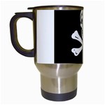 aphi que apo pirate logo Travel Mug (White)