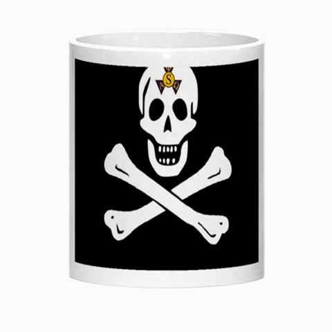 aphi que apo pirate logo Morph Mug from ArtsNow.com Center