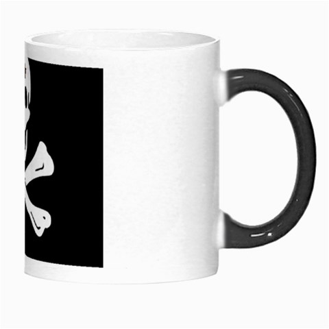 aphi que apo pirate logo Morph Mug from ArtsNow.com Right