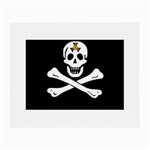 aphi que apo pirate logo Glasses Cloth (Small)