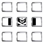 aphi que apo pirate logo Mega Link Italian Charm (9 pack)