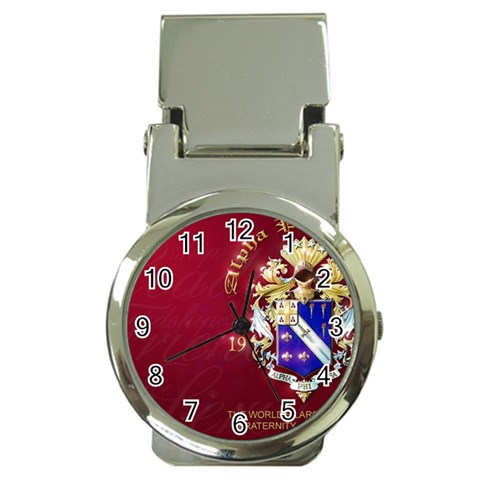 a phi que apo 59608 Money Clip Watch from ArtsNow.com Front