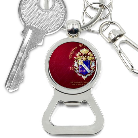 a phi que apo 59608 Bottle Opener Key Chain from ArtsNow.com Front