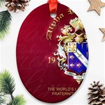 a phi que apo 59608 Oval Ornament (Two Sides)