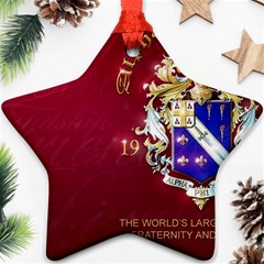 a phi que apo 59608 Star Ornament (Two Sides) from ArtsNow.com Front