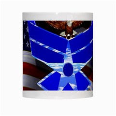 Air Force 4_WP White Mug from ArtsNow.com Center