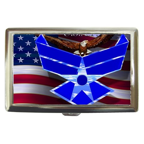 Air Force 4_WP Cigarette Money Case from ArtsNow.com Front