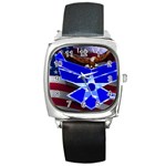 Air Force 4_WP Square Metal Watch