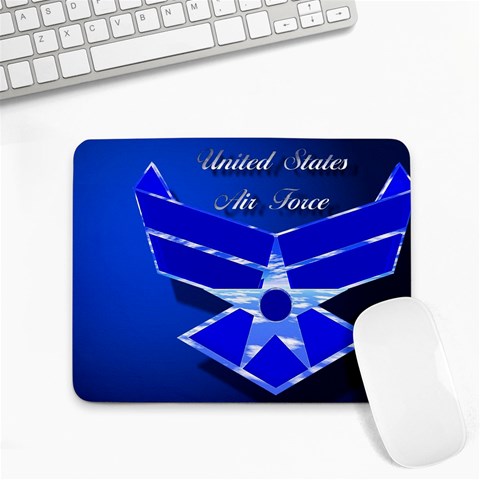 Air Force 3_WP Small Mousepad from ArtsNow.com Front