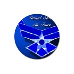 Air Force 3_WP Magnet 3  (Round)