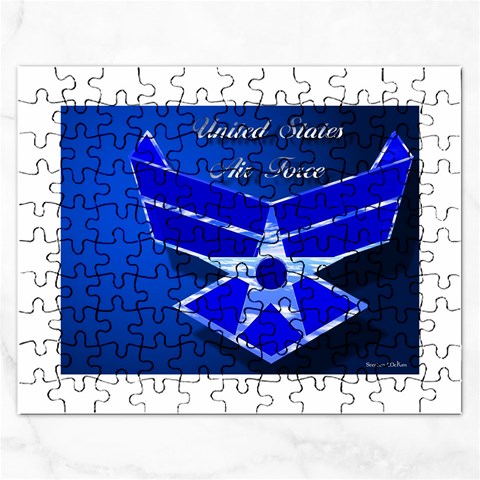 Air Force 3_WP Jigsaw Puzzle (Rectangular) from ArtsNow.com Front