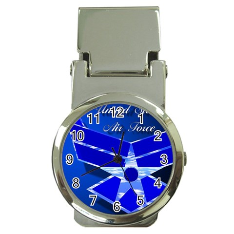 Air Force 3_WP Money Clip Watch from ArtsNow.com Front