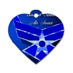 Air Force 3_WP Dog Tag Heart (Two Sides)