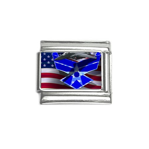 Air Force 2_WP Italian Charm (9mm) from ArtsNow.com Front