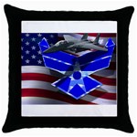 Air Force 2_WP Throw Pillow Case (Black)