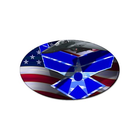 Air Force 2_WP Sticker (Oval) from ArtsNow.com Front