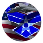 Air Force 2_WP Magnet 5  (Round)