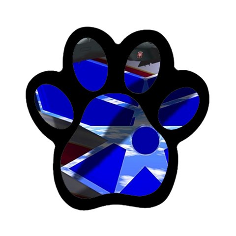 Air Force 2_WP Magnet (Paw Print) from ArtsNow.com Front