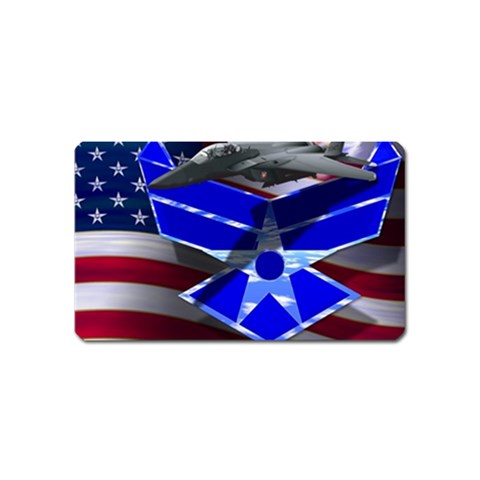 Air Force 2_WP Magnet (Name Card) from ArtsNow.com Front
