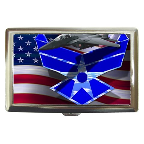Air Force 2_WP Cigarette Money Case from ArtsNow.com Front