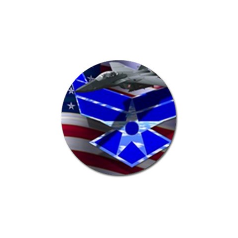 Air Force 2_WP Golf Ball Marker (4 pack) from ArtsNow.com Front