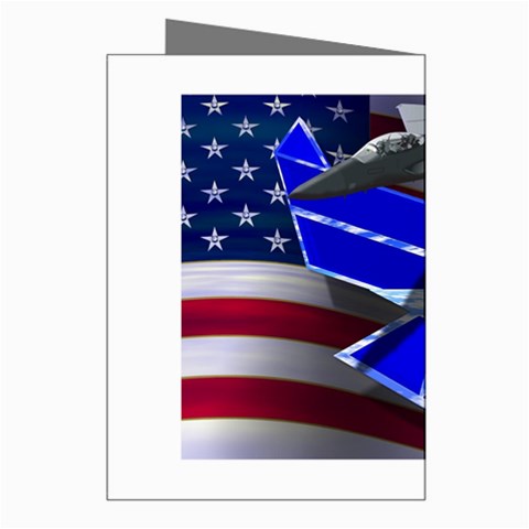 Air Force 2_WP Greeting Cards (Pkg of 8) from ArtsNow.com Right