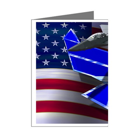 Air Force 2_WP Mini Greeting Cards (Pkg of 8) from ArtsNow.com Right