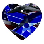 Air Force 2_WP Heart Ornament (Two Sides)