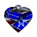 Air Force 2_WP Dog Tag Heart (One Side)