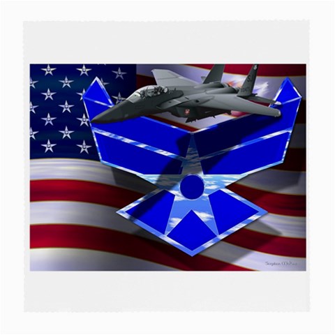 Air Force 2_WP Glasses Cloth (Medium, Two Sides) from ArtsNow.com Front