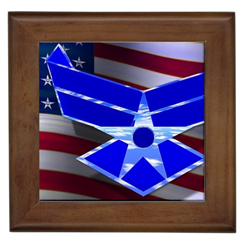 Air Force 1_WP Framed Tile from ArtsNow.com Front