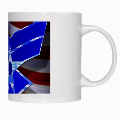 Air Force 1_WP White Mug from ArtsNow.com Right