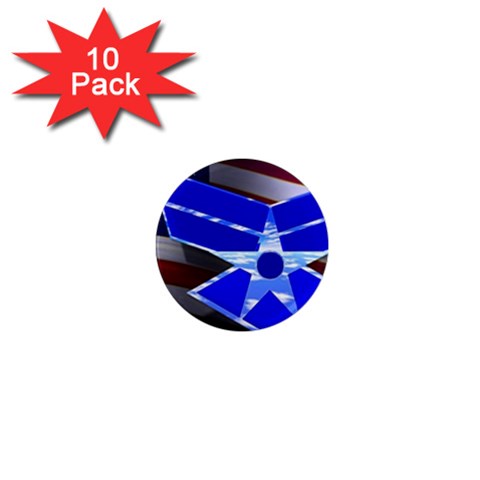 Air Force 1_WP 1  Mini Magnet (10 pack)  from ArtsNow.com Front