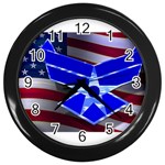 Air Force 1_WP Wall Clock (Black)