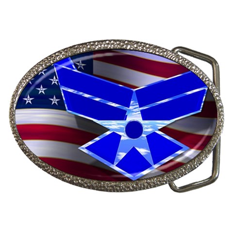 Air Force 1_WP Belt Buckle from ArtsNow.com Front