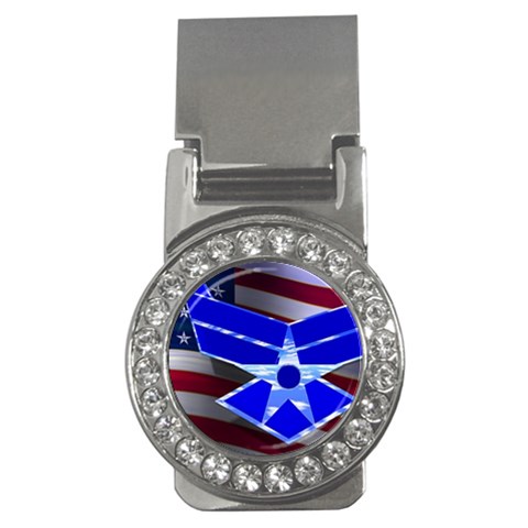 Air Force 1_WP Money Clip (CZ) from ArtsNow.com Front