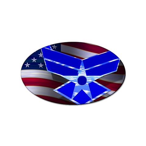 Air Force 1_WP Sticker (Oval) from ArtsNow.com Front