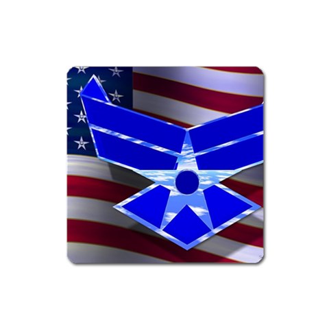 Air Force 1_WP Magnet (Square) from ArtsNow.com Front
