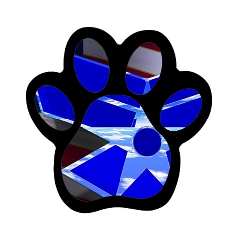 Air Force 1_WP Magnet (Paw Print) from ArtsNow.com Front