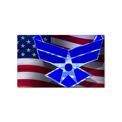 Air Force 1_WP Sticker Rectangular (100 pack) from ArtsNow.com Front
