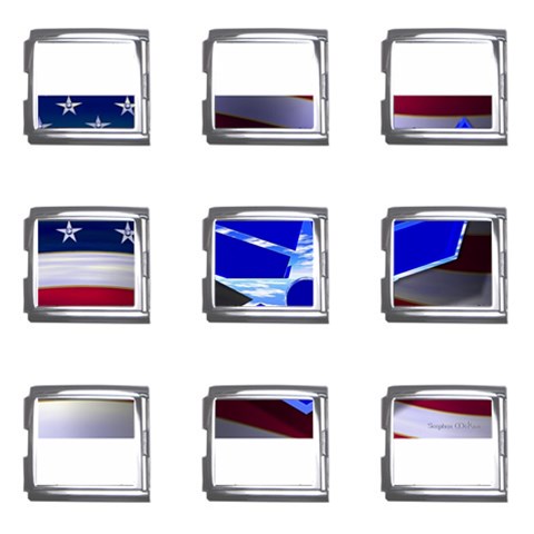 Air Force 1_WP Mega Link Italian Charm (9 pack) from ArtsNow.com Front