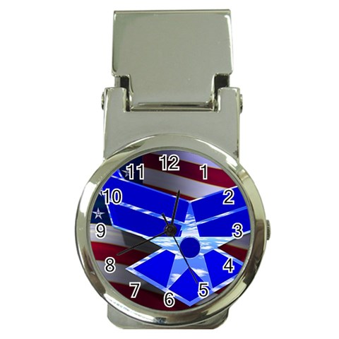 Air Force 1_WP Money Clip Watch from ArtsNow.com Front