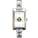 Sorority Alpha Kappa AlphaCrst100 Rectangular Italian Charm Watch