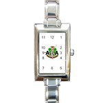 Sorority Alpha Kappa AlphaCrst100 Rectangular Italian Charm Watch