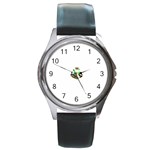 Sorority Alpha Kappa AlphaCrst100 Round Metal Watch