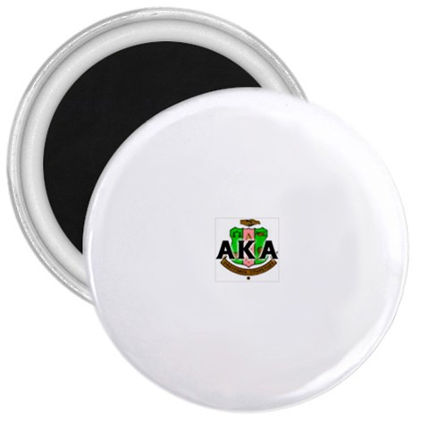 Sorority Alpha Kappa AlphaCrst100 3  Magnet from ArtsNow.com Front