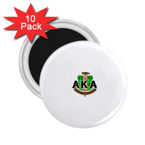 Sorority Alpha Kappa AlphaCrst100 2.25  Magnet (10 pack) from ArtsNow.com Front