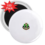 Sorority Alpha Kappa AlphaCrst100 3  Magnet (100 pack)