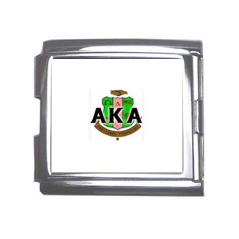 Sorority Alpha Kappa AlphaCrst100 Mega Link Italian Charm (18mm) from ArtsNow.com Front