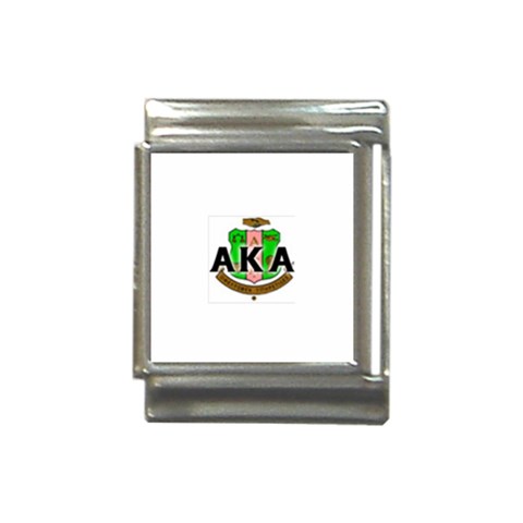 Sorority Alpha Kappa AlphaCrst100 Italian Charm (13mm) from ArtsNow.com Front